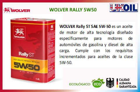 WOLVER RALLY 5W50